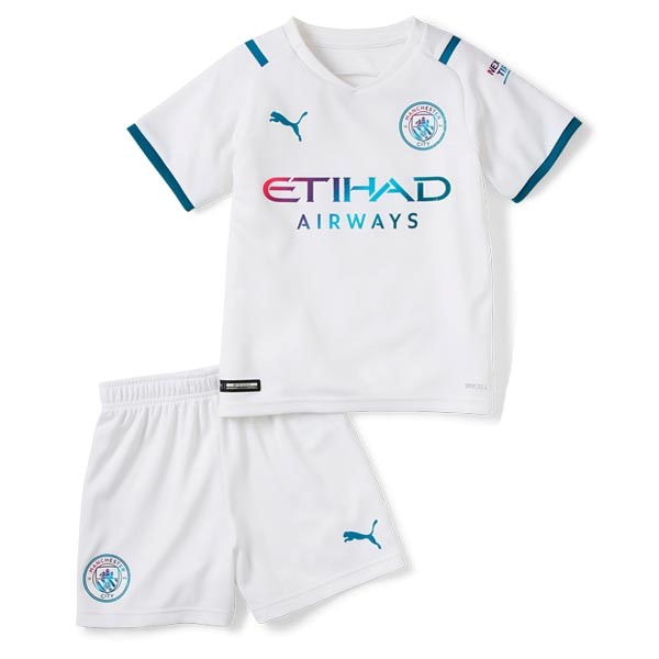 Camiseta Manchester City 2nd Niño 2021-2022